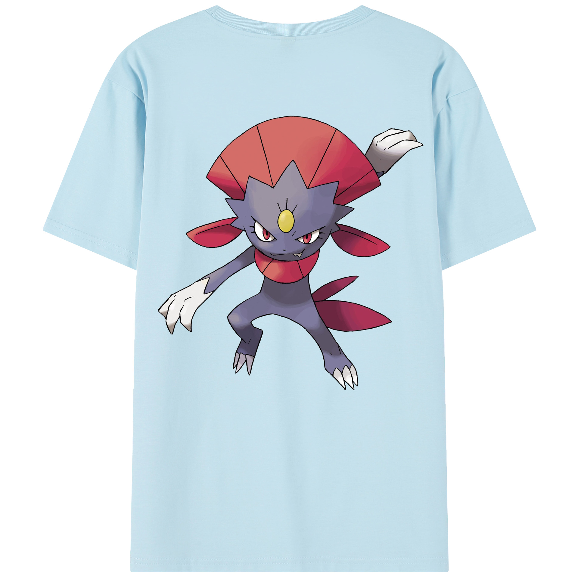 （画像用） ポケットモンスター Pokémon 綿100％半袖Tシャツ（背面プリント）